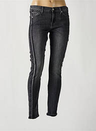 Jeans skinny taille normale taille normale gris 7 FOR ALL MANKIND femme