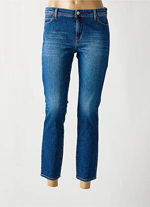 Jeans coupe slim stretch taille normale bleu ACQUAVERDE femme