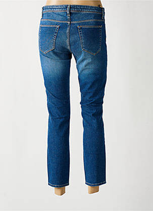 Jeans coupe slim stretch taille normale bleu ACQUAVERDE femme