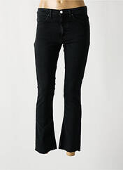 Jeans bootcut noir ACQUAVERDE pour femme seconde vue