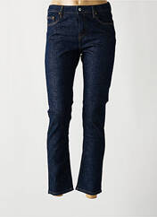 Jeans coupe droite bleu ACQUAVERDE pour femme seconde vue