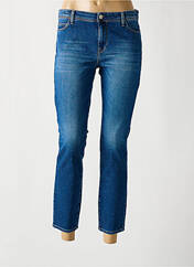 Jeans coupe slim bleu ACQUAVERDE pour femme seconde vue
