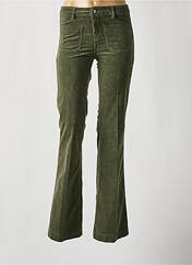 Pantalon flare vert ACQUAVERDE pour femme seconde vue