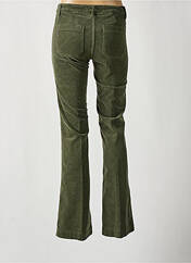 Pantalon flare vert ACQUAVERDE pour femme seconde vue