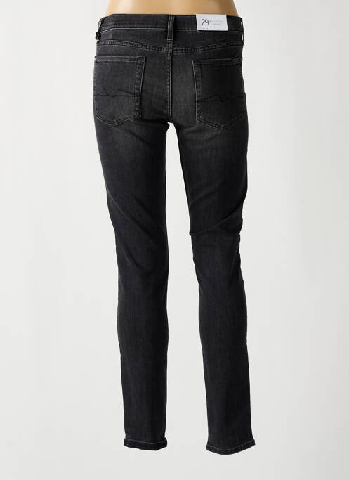 Jeans skinny taille normale taille normale gris 7 FOR ALL MANKIND femme