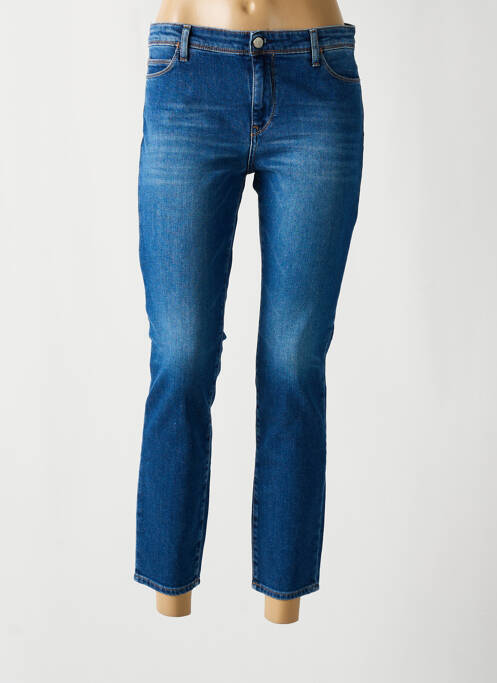 Jeans coupe slim bleu ACQUAVERDE pour femme