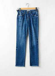 Jeans coupe droite stretch taille normale bleu FIVE femme