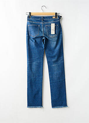 Jeans coupe droite stretch taille normale bleu FIVE femme