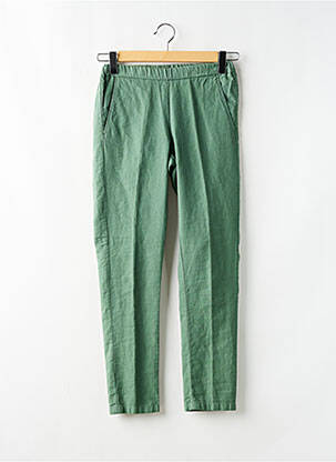 Pantalon 7/8 taille élastique taille normale vert HARTFORD femme