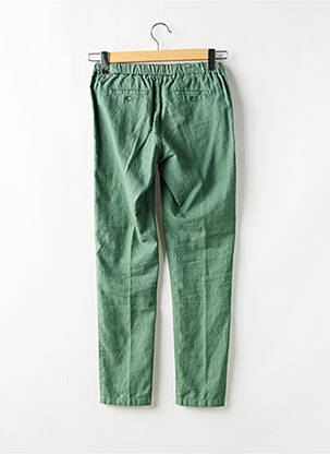 Pantalon 7/8 taille élastique taille normale vert HARTFORD femme