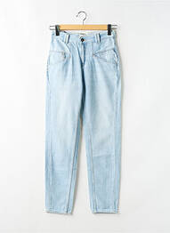 Jean coupe mom poches taille haute bleu FIVE femme