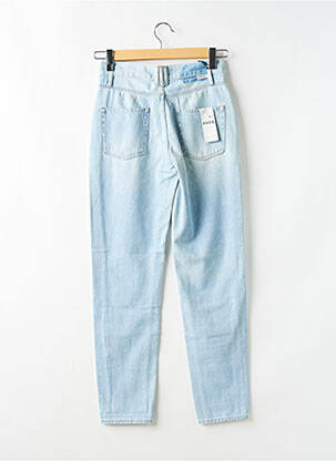 Jean coupe mom poches taille haute bleu FIVE femme