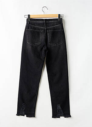 Jeans coupe droite taille haute taille haute noir IRO femme