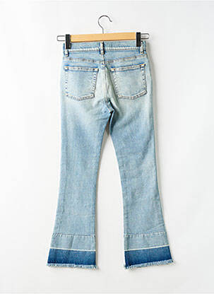 Jean coupe flare stretch taille haute bleu IRO femme