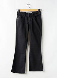 Jean coupe flare stretch taille normale noir FIVE femme