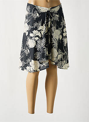 Jupe mi-longue coupe évasée gris MODETROTTER femme
