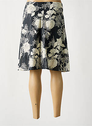 Jupe mi-longue coupe évasée gris MODETROTTER femme