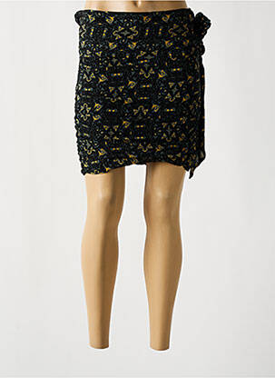 Jupe courte taille haute vert BA&SH femme