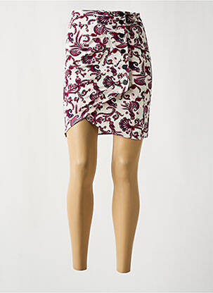 Jupe courte taille haute rose BA&SH femme