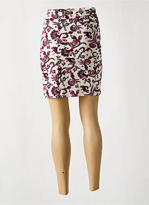 Jupe courte taille haute rose BA&SH femme