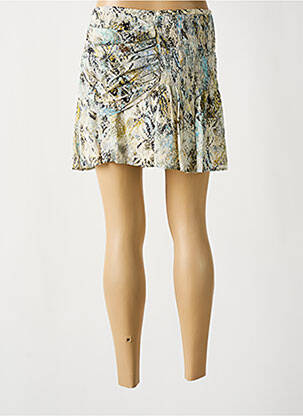 Jupe courte coupe évasée beige IRO femme