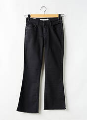 Jean coupe flare noir FIVE pour femme seconde vue