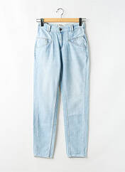 Jean coupe Mom bleu FIVE pour femme seconde vue