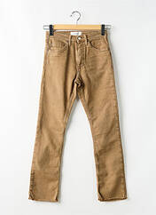 Jeans coupe droite beige ACQUAVERDE pour femme seconde vue