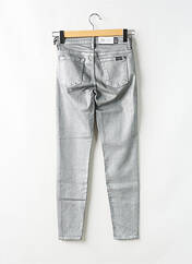 Jeans skinny argent FOR ALL MANKIND pour femme seconde vue