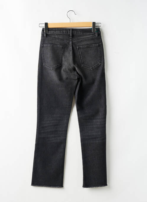 Jeans coupe droite gris DENIM STUDIO pour femme