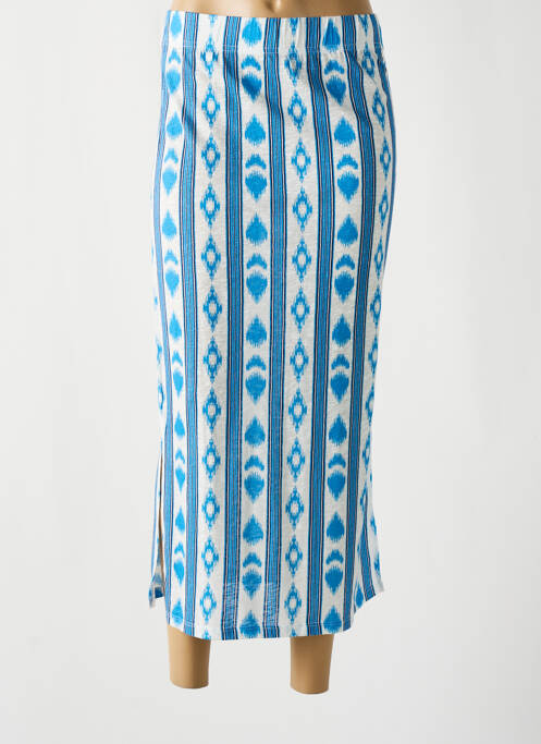 Jupe longue bleu NOTSHY pour femme