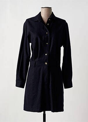 Robe courte manches longues manches longues bleu VANESSA BRUNO femme