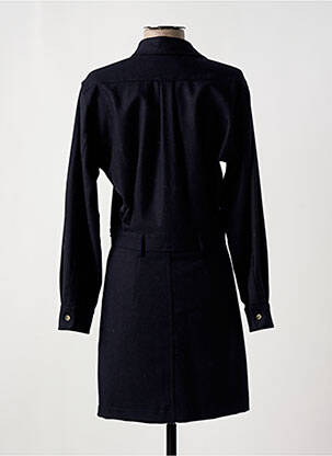 Robe courte manches longues manches longues bleu VANESSA BRUNO femme