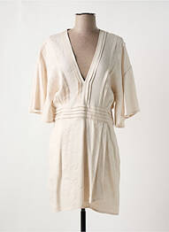 Robe courte manches 3/4 manches 3/4 rose IRO femme