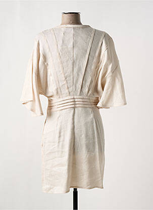 Robe courte manches 3/4 manches 3/4 rose IRO femme