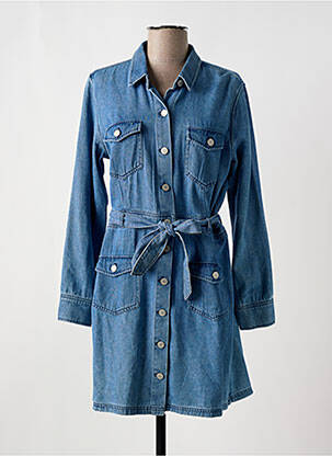 Robe courte manches longues manches longues bleu RAILS femme