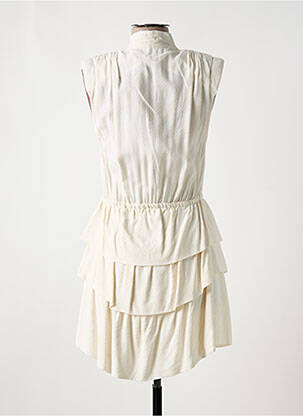 Robe courte sans manche sans manche beige IRO femme