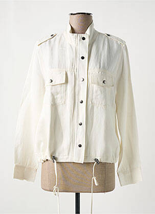 Veste casual poches blanc RAILS femme
