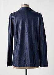 Blazer bleu MAJESTIC FILATURES pour femme seconde vue