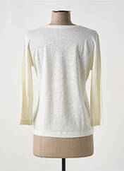 Gilet manches longues beige MAJESTIC FILATURES pour femme seconde vue