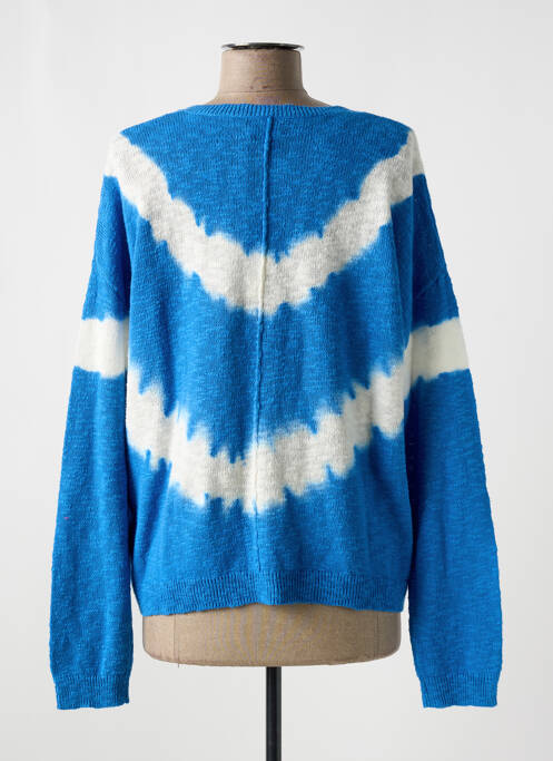 Gilet manches longues bleu HARTFORD pour femme