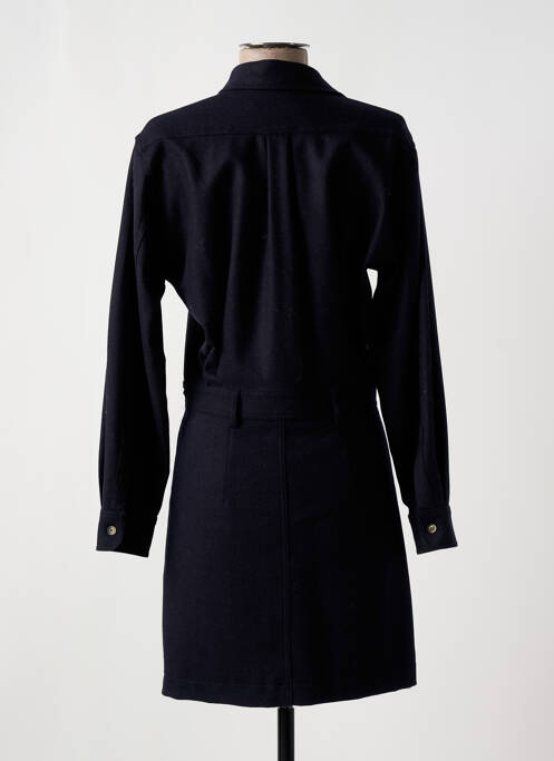 Robe courte manches longues manches longues bleu VANESSA BRUNO femme