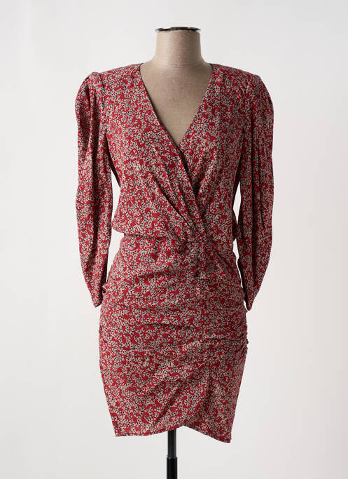 Robe courte rouge BA&SH pour femme