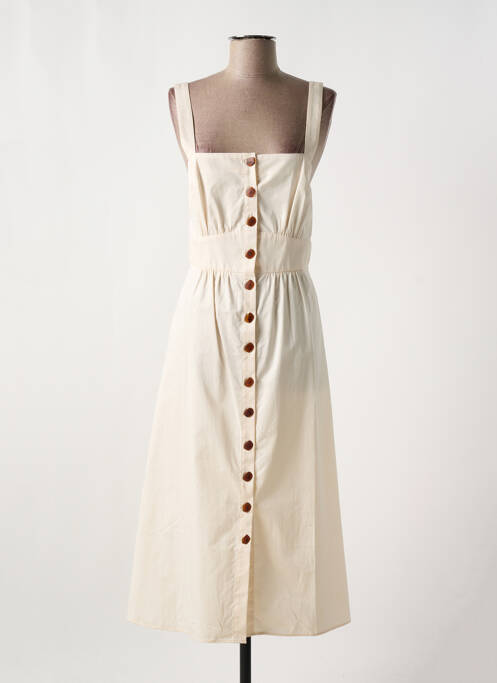 Robe mi-longue beige BA&SH pour femme