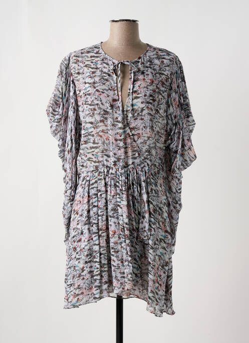 Robe mi-longue gris IRO pour femme