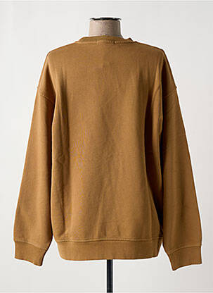 Sweat-shirt manches longues manches longues marron RAGDOLL femme