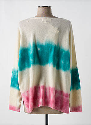 Pull col rond manches longues beige NOTSHY femme