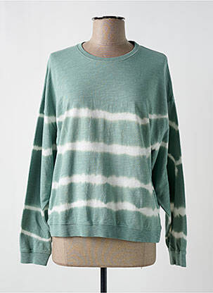 Sweat-shirt manches longues manches longues vert HARTFORD femme