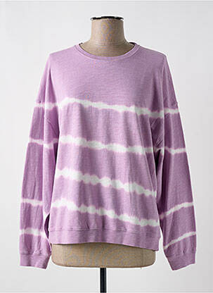 Sweat-shirt manches longues manches longues violet HARTFORD femme
