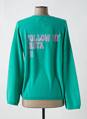 Pull vert NOT SHY pour femme seconde vue